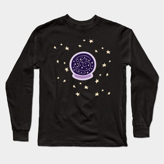 Crystal Ballin' Long Sleeve T-Shirt by evannave